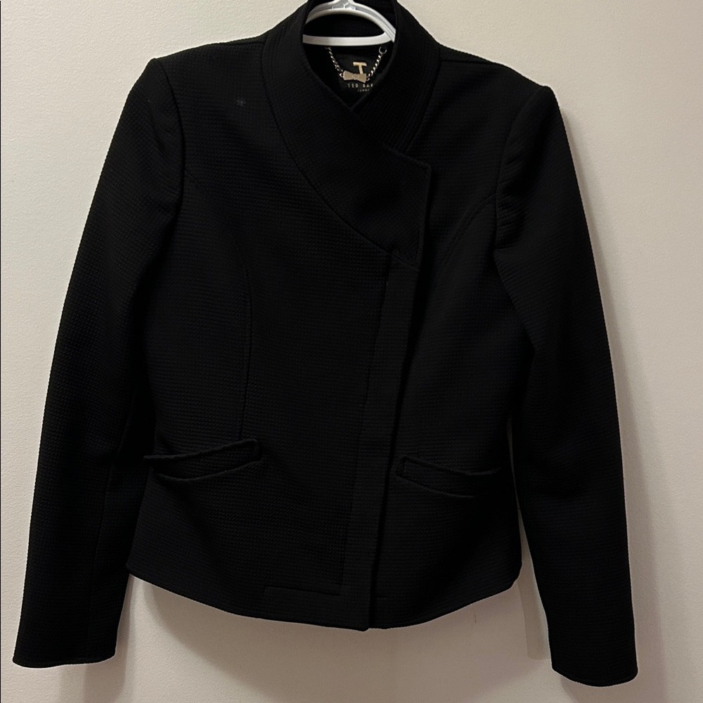 Ted Baker Black Textured Blazer